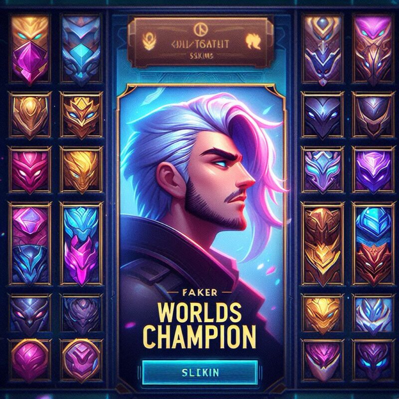 Faker's Dominance The League of Legends Champion with More Skins than